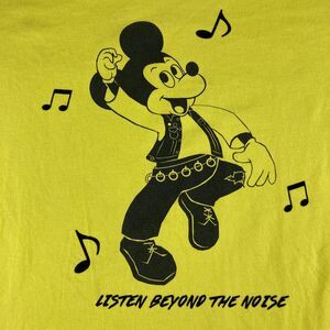 Uniqlo UT Disney Mickey Mouse XXL Listen Beyond the Noise Graphic T Shirt